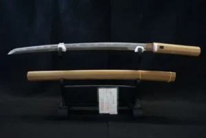 脇差 銘:相州住総重 白鞘 刀剣